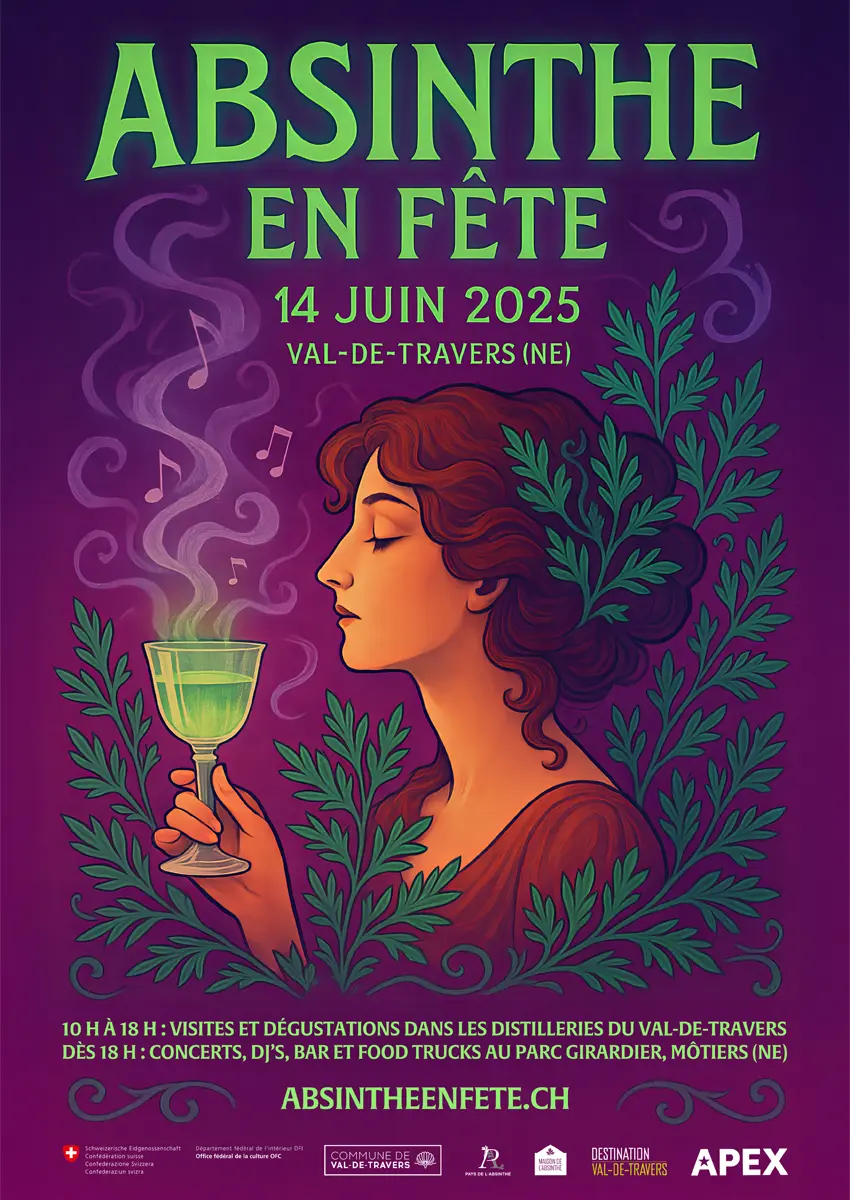 Affiche Absinthe en fête 2025