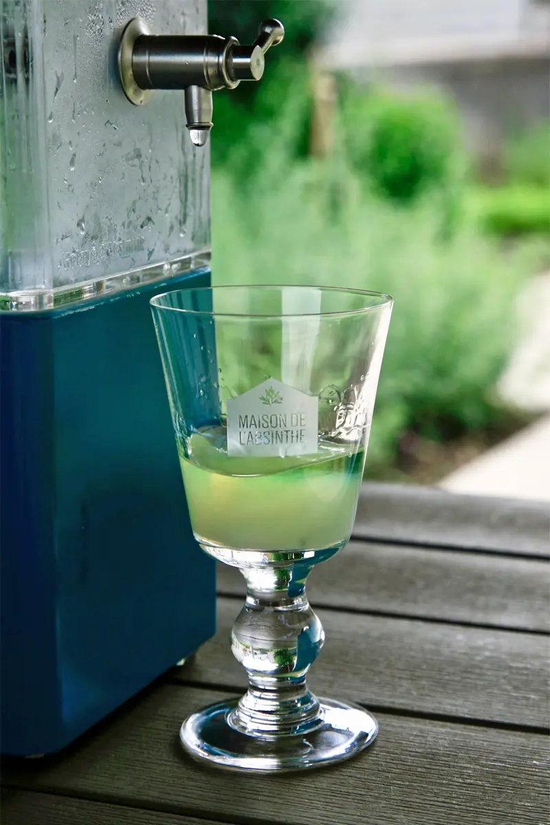 Das Maison de l'Absinthe, Herzstück von Absinthe en fête